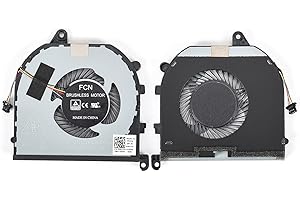 KBRPARTS Ersatz CPU+GPU Kühler kompatibel mit Dell XPS 15 9570 7590 Laptop, Precision 5530 Series Laptop P/N: 008YY9 0TK9J1 TK9J1 08YY9