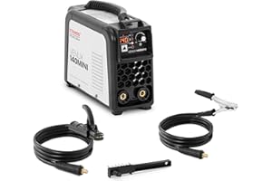 STAMOS WELDING GROUP Stamos Germany VENUX 140MINI Soldador MMA - 140 A Ciclo de trabajo: 60% TIG Lift IGBT Anti Stick Hot Start Soldador por electrodo Soldadora por electrodo Soldadora MMA Equipo de soldadura MMA
