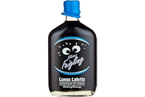 ‎KLEINER FEIGLING Kleiner Feigling | Luxus Lakritz | 1 x 500ml | Marken-Spirituose | Premium Likör | Feiern mit Fantasie