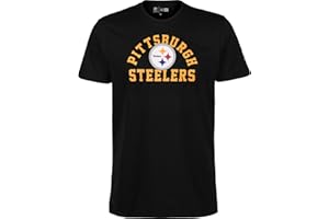 New Era NFL Pittsburgh Steelers Arch Wordmark - Camiseta para Hombre