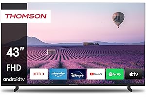 Thomson 43 Pulgadas (109 cm) Full HD LED Smart Android TV (WLAN, HDR, Triple Tuner DVB-C/S2/T2)