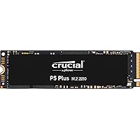 Crucial P5 Plus CT1000P5PSSD8 Disco Duro Sólido Interno SSD de 1TB (PCIe 4.0, 3D NAND, NVMe, M.2) hasta 6600MB/s