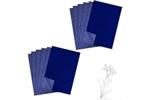 MNIIMALUXE 50 Blatt Transferpapier,Pauspapier A4,Kohlepapier A4,Durchschlagpapier zum Nachzeichnen von Zeichnungen auf Holzprojekten,Abpauspapier,Kohlepapier zum Nachzeichnen,Graphitpapier,Pauschpapier