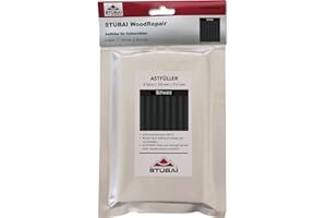 Stubai 8 Stück Astfüller Holzreparatur | Spachtelmasse für Astlöcher, Kratzer & Kanten | Für Böden, Türen, Fenster & Möbel | Kompaktbeutel | Langlebig, formstabil & leicht zu verarbeiten