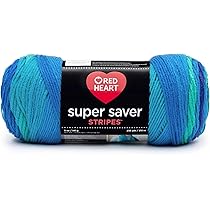 Coats Yarn Red Heart Super Saver Filato, multicolore, 22,86 x 7,62 x 7,62 cm