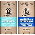 Men's Natural Deodorant - Aluminum-Free Deodorant from Dr. Squatch - Natural Deodorizer - made w/postbiotics & charcoal - Deodorant for Men - Smell fresh with Coconut Castaway and Fresh Falls (2 Pk)