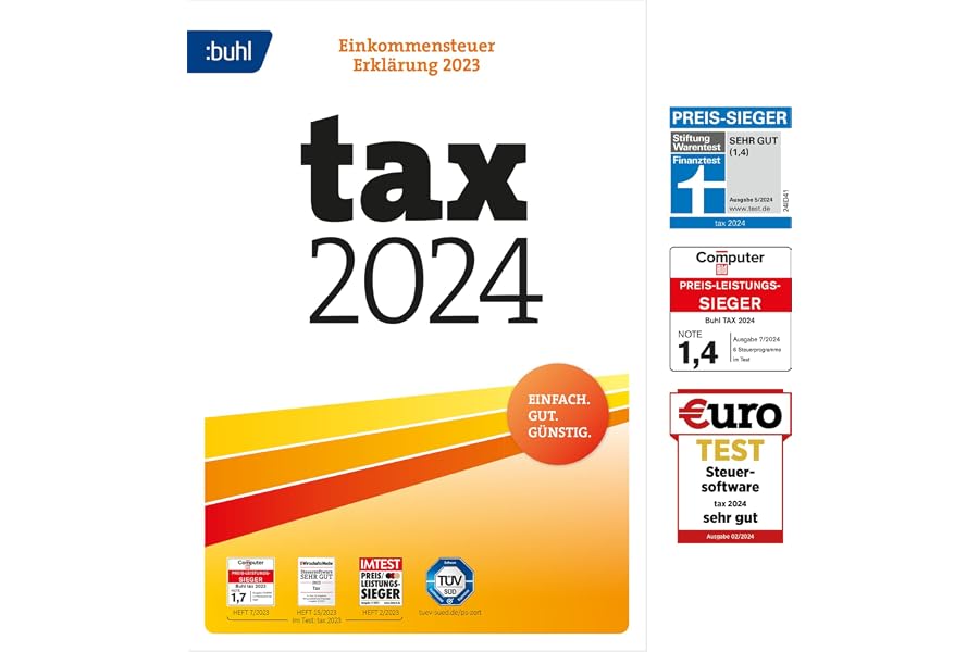 Tax 2024 (für Steuerjahr 2023) [PC Aktivierungscode per Email]