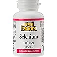 Natural Factors Selenium, 100 Mcg, 90 Tablets