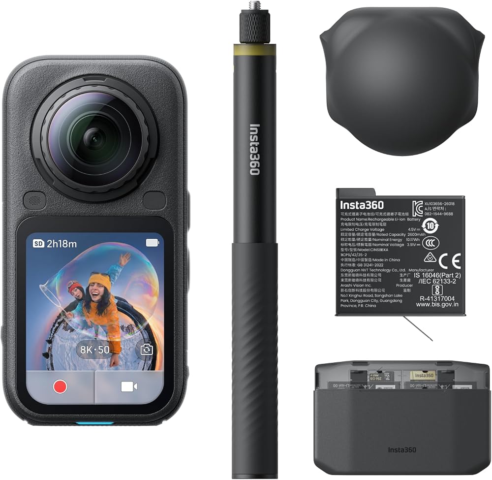 Insta360 X6 Essentials Bundle Aksiyon Kamerası