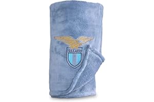 Only4fan S.r.l. Plaid Lazio, Unisex Adulto, Celeste, Unica