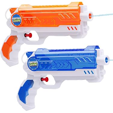 Lot De 16 Mini Pistolets à Eau BNWRRCVKE – Jouets D’été, Piscine Plage, Plastique ABS, Couleurs Vives, Dès 3 Ans