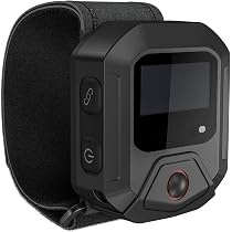 Télécommande GPS étanche IPX4 Pour Caméras Insta360 X5/X4/X3/Go 3S/ACE Pro 2 - Portée 25 M, Batterie Intégrée, Avec Sangles Poignet Et Vélo