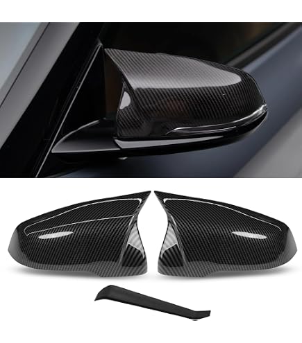 Coppia Cover Calotte Specchietti in CARBONIO VERO Fiat 500 Abarth - 59 – 595 Racing Parts