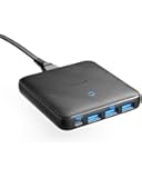 Anker USB C Charger, 65W 4 Port PIQ 3.0&GaN Fast Charger Adapter, PowerPort Atom III Slim Wall Charger with a 45W Power Delivery Port, for MacBook, USB C Laptops, iPad Pro, iPhone, Galaxy, and More