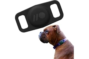 Case-Mate CM046396 Apple Air-Tag Funda para Collares de Perro [Resistente a los arañazos Air-Tag Dog Case | Rápido de Fijar | Práctico Soporte para Collar de Perro Air-Tag | Collar para Mascotas para