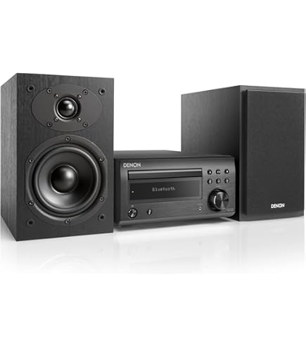 Impianto Stereo Compatto Denon RCD-N10 - Nero Con Streaming, Bluetooth E CD - Foto 4