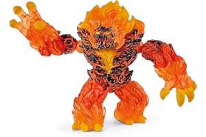 SCHLEICH ELDRADOR Creatures | Lavadämon 70145 | ELDRADOR Monster Spielfigur mit beweglichem Kiefer und Armen | tolles Geschenk für Mädchen und Jungen | Spielzeug ab 7 Jahren | 23 x 8 x 14 cm