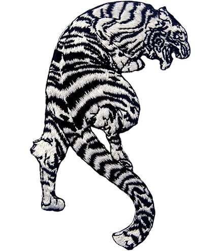 Toppa tigre da cucire su toppa termoadesiva, toppe tigre per giacche di jeans per bambini - Italia