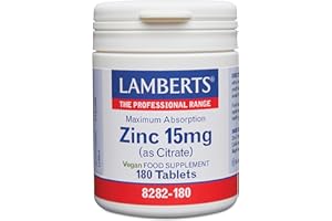 Lamberts Zinc 15mg - 180 Tabletas