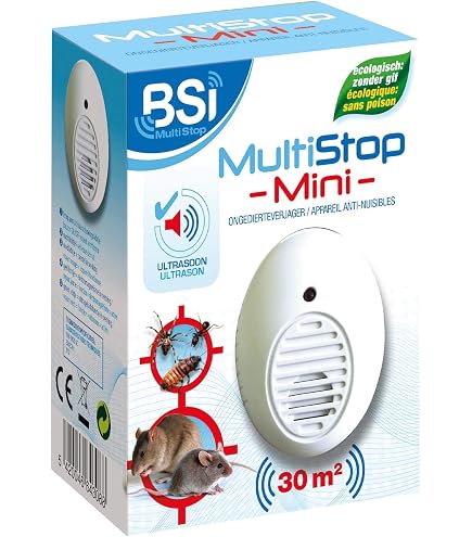 Répulsif Ultrason & électromagnétique BSI – Anti-insectes & Rongeurs – Jusqu'à 300 M² – Sans Produit Chimique - 9