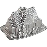 Nordic Ware Pişirme kalıbı, al&uuml;minyum d&ouml;k&uuml;m, g&uuml;m&uuml;ş, 13x25x19,1 cm