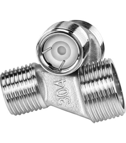 The Lord of the Tools 2 STKS S-Connector 1/2 Inch Mannelijk naar 3/4 Inch Buitendraad Offset Adapter Montage Hardware voor Badkamer Muur Clawfoot Bad Kraan Blootgesteld Douchesysteem