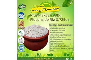 nalAmudhu Rice Flakes | Poha | Aval | Flocons de riz -330g