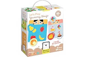 Banana Panda Let's Play Yummy Bingo 18m+ EIN perfektes Spiel für Kleinkinder ab 18 Monaten
