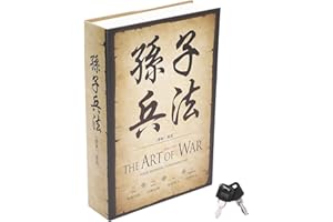 VGEBY Diversion Book Safe Secret Book Hidden Safe Simulation Book Safe Storage Box With Key, Diversion Safes