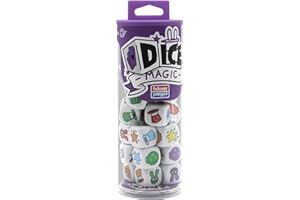 Falomir - Dice Magic | Juego de Dados de Velocidad | Desafío Rápido de Dados | Coincide Colores y Formas para Ganar | de 2 a 5 Jugadores (Edad +6)