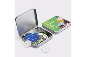 Kovoq Sensorschutz-Hartschale + 10 Stück Blindbox mit Farbsensor-Overpatch für Freestyle Libre 3, Mehrfachschutz für CGM-Glukosemonitor