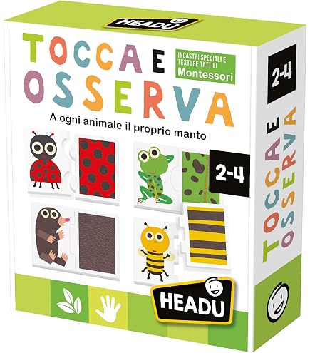 Montessori flashcards prime scoperte headu in Italia | giochi