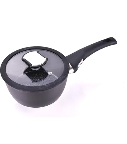 Berndes 035100 Double Round kookgerei, kookpan, 24 cm en stoofpan met glazen deksel, 24 cm