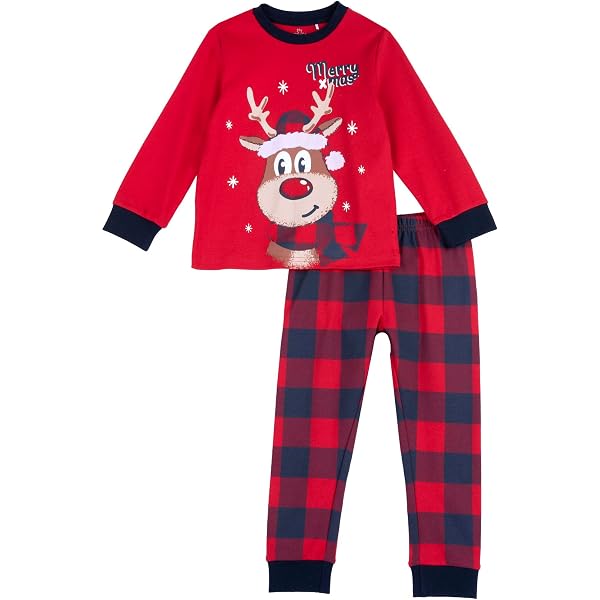Pyjama Noel 24 Mois Chicco Pyjama En Coton Bottone Mixte Enfant (Lot De 1 Pyjama Noel Famille Coton