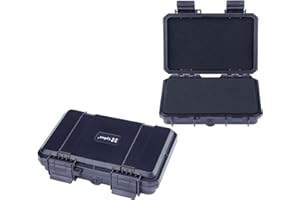 Lykus HC-1710 wodoodporna mini walizka sucha z dopasowaną pianką, wymiary wewnętrzne 16,5 x 10 x 3,8 cm