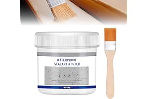 POWZOO 100g Sigillante Impermeabile,Sigillante isolante impermeabile,Agente Impermeabile Invisibile,Colla Impermeabile Per Esterni,Sigillante Perdite Acqua,per Bagno,Piastrelle,Pareti,Tetto.