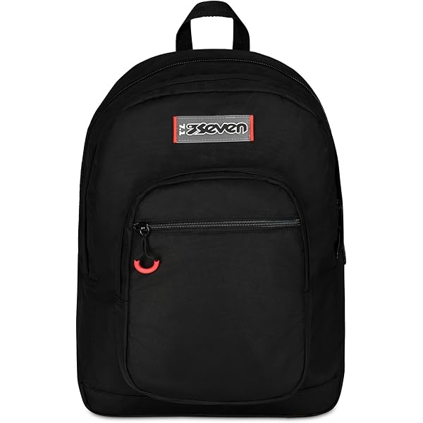 Zaino Scolastico Di Tendenza Per Ragazze, In Nylon Impermeabile, Con Scomparto Laptop E Charms, Design A Blocchi Di Colore - 5