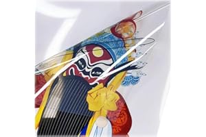 GSHUR 10 hojas de vinilo adhesivo 100% transparente autoadhesivo para impresoras láser e inyección de tinta, vinilo imprimible para impresora de inyección de tinta A4 para Cricut, pegatinas autoadhesivas,