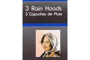 PINKWEBSHOP CLEAR PLASTIC RAIN HOODS 3PACK