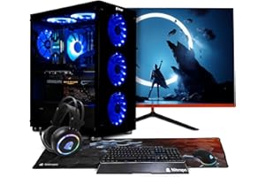NitroPC - Pack Nitro | PC Gamer Complet (Intel Core i9 12900K 16/24 5.2GHz, RTX 4060 Ti 16Go, RAM 32Go, M2 2To, Windows 11 Home | WiFi, écran incurvé 27", Clavier, Souris, Casque) PC Gaming