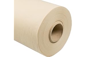 ACESA - Rollo Mantel Papel Tela Largo 1,20x50m | Reutilizable Impermeable Efecto Tela | Para Hostelería y Eventos | TNT Lavable y Esterilizable | Color Crema