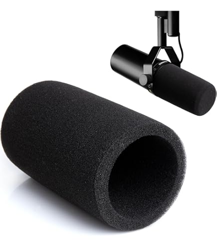 LEFXMOPHY Pop-Filter Für Shure SM7B/SM7dB - Grüner Deadcat Windschutz