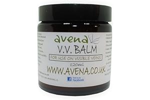 AVENA HERBAL PRODUCTS Natural Varicose Veins Balm / Cream 120ml, Widely Used For The Treatment Of Varicose Veins, Spider Veins, Thread Veins, Acne, Stretch Marks, Abrasions And Burns