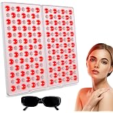 Relassy Red Light Panel 660nm &amp; 850nm, 182 LED, Timer, Stand | 660nm &amp; 850nm, 182 LEDs, Timer &amp; Stand - Face &amp; Body, No Heat,