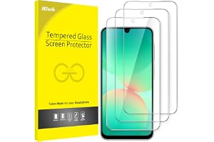 JETech Skärmskydd för Samsung Galaxy A26, 3-Pack