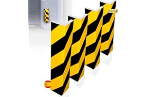 S21 Señalización 4 Unidades Protector Columna Garaje | Protector Pared Garaje | Protector Puertas Coche | 4 Unidades