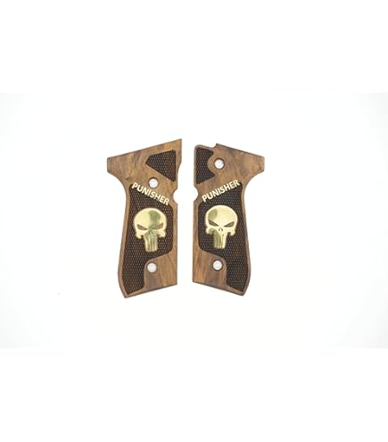 Manopole In Noce Per Beretta 70/71 - Impugnatura Pistola Artigianale - Foto 7