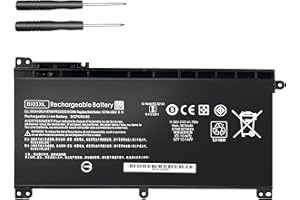 BATTERYMON K KYUER BI03XL ON03XL Laptop Battery for HP Pavilion X360 13-U M3-U M3-U001DX M3-U103DX 13-U100TU 13-U131TU 13-U108TU Stream 14-AX 14-CB 14-DS 14-AX010NR 14-AX010WM 14-AX020WM 14-CB011WM 14-DS0120NR