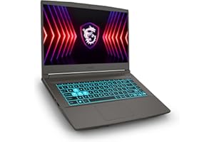 MSI Thin A15 B7UC-048IT, Notebook Gaming 15.6” Full HD 144Hz, AMD Ryzen 5 7535HS, Nvidia RTX 3050 4GB GDDR6, 16GB RAM DDR5, 512GB SSD PCIe4, WiFi 6E, Win 11 Home [Layout e Garanzia ITA]