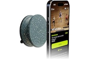 MirrorPlay Ventosa Movil, Soporte Magnetico Movil Coche, Espejo Ducha, Soporte Magsafe Compatible con iPhone, Android y Tablets, Ideal para Fitness, Yoga, Selfies, Contenido, Incluye Anillo Adaptador